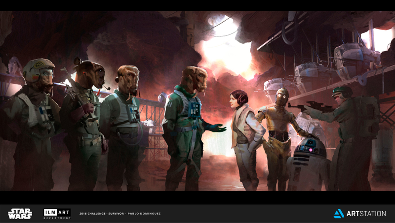Illustration for article titled D-Day x Star Wars